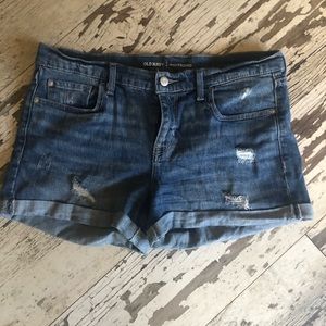 Old Navy Boyfriend Denim Shorts